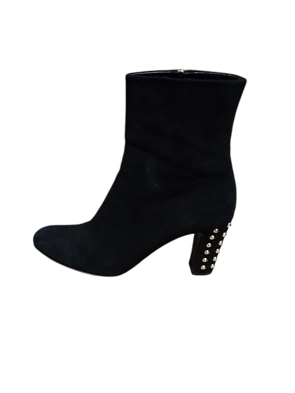 Gucci Melville Black Suede Spike Nero Kid Scamosciato Boots It 38.5 Us 8.5